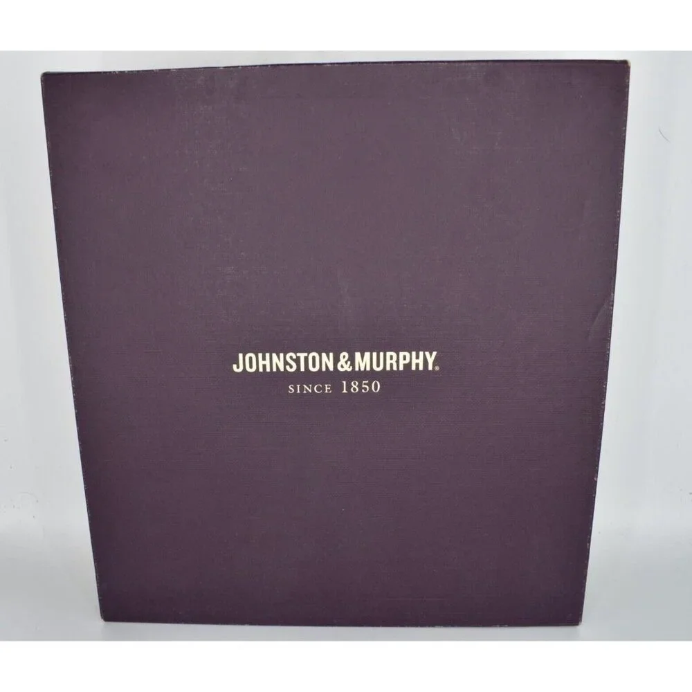 Johnston & Murphy Womens Size 9.5 Gigi Cross Band Tan Leather‎ Platform Sandals